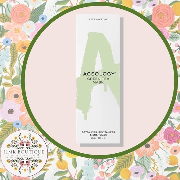 🧴🎭 ACEOLOGY GREEN TEA MASK 🧴🎭 - Picture 1 of 9